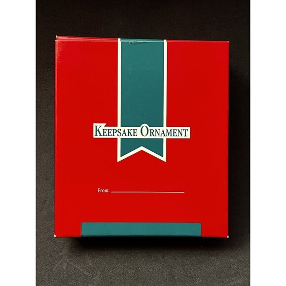 1989 Hallmark Christmas Ornament Mom And Dad Penguins Handcrafted HM11 - Picture 2 of 2